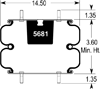  Firestone Air Spring W01-358-6799